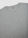 Grey crew-neck T-shirt in pure Supima cotton, regular fit_5
