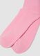 Rosa Sportsocken aus elastischer Baumwolle mit gesticktem Logo_2
