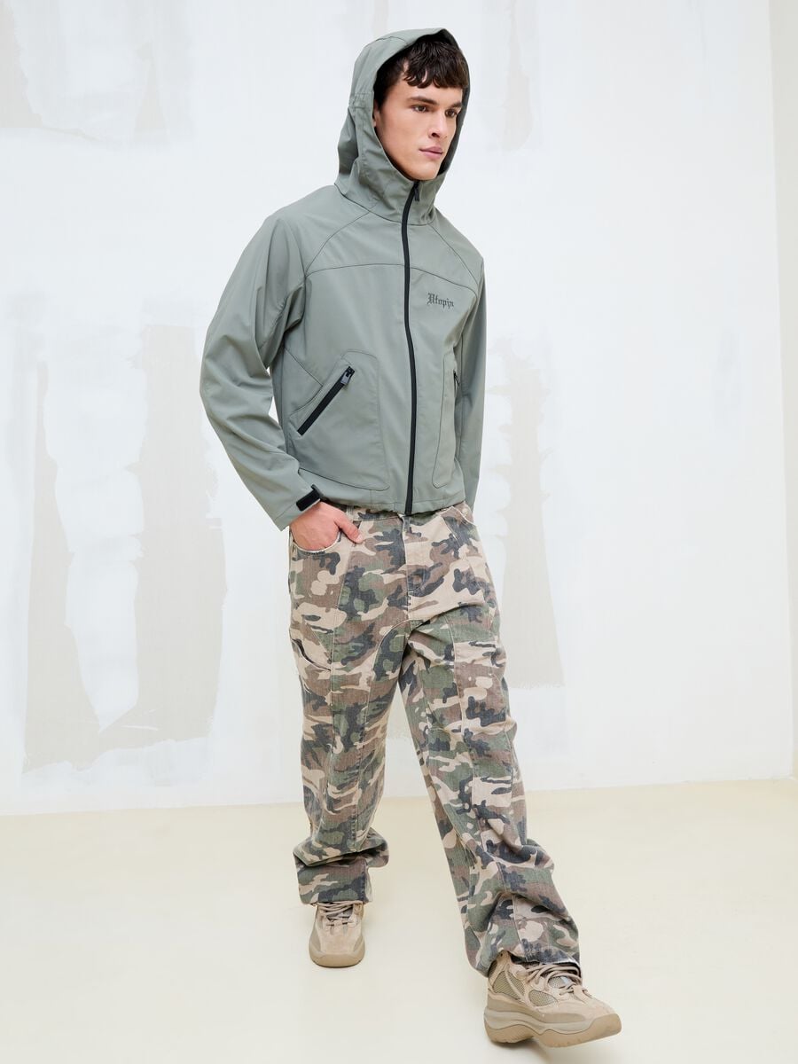 Baggy Washed Camo Denim_0
