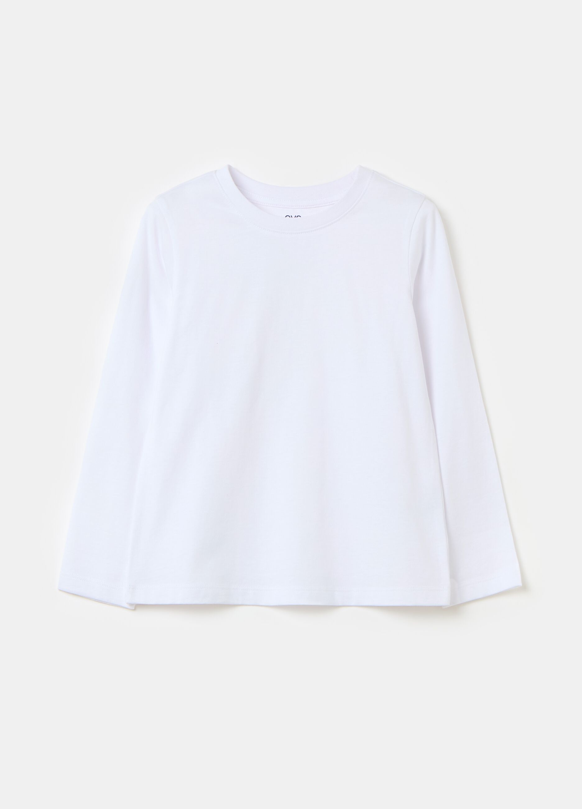 Long-sleeved T-shirt in cotton
