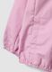 Pink hooded rain jacket with zip for girls, regular fit_2