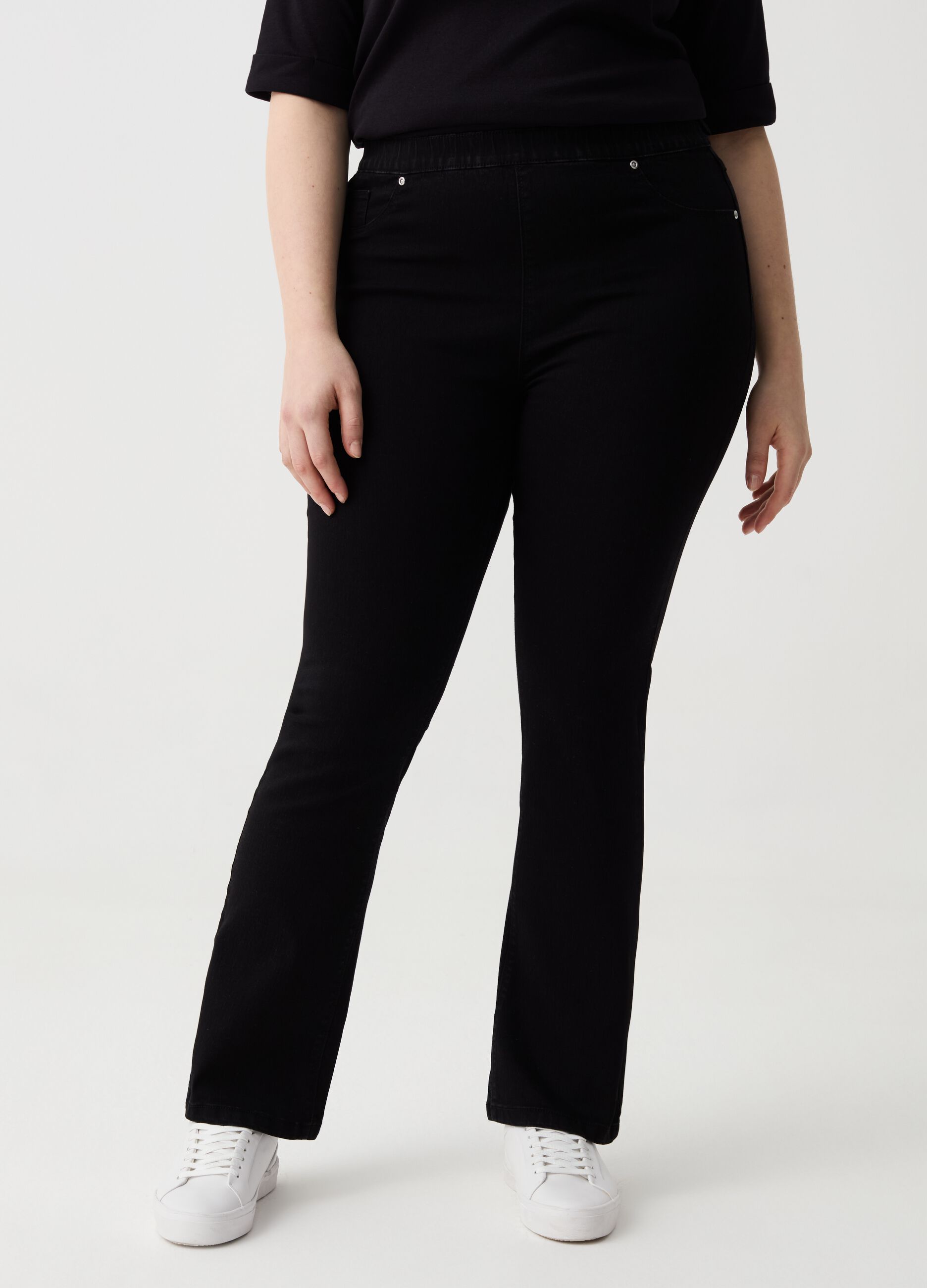 Jeggings bootcut fit stretch Curvy