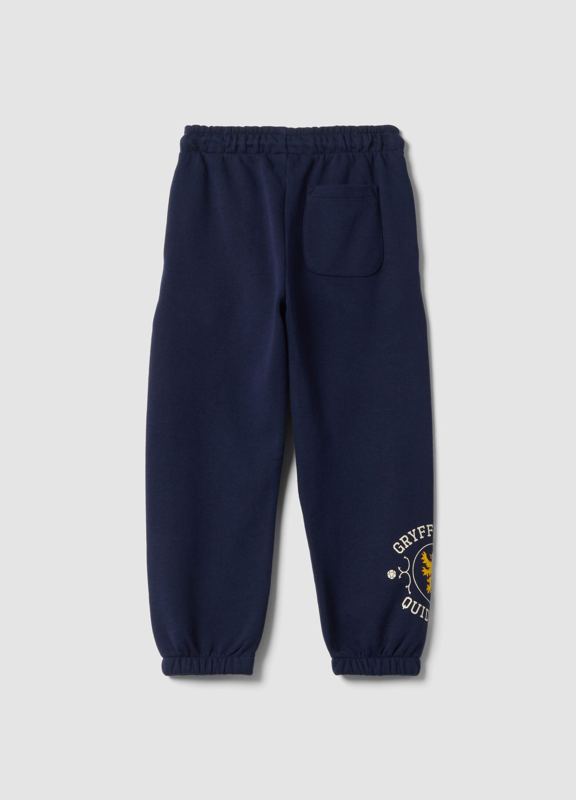 Blue cotton-blend Harry Potter joggers for boys