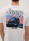 Wei&szlig;es T-Shirt aus reiner Baumwolle mit Jeep-Logo, Regular Fit_3