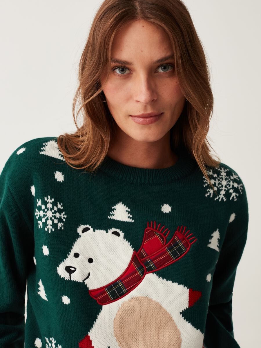 Save the Children Christmas Jumper with jacquard_1