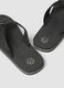 Black flip-flops with soft sole_2