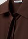 Brown regular-fit shirt with classic collar_1