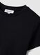 Black pure cotton regular fit T-shirt_5