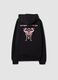 Schwarzer Hoodie aus Baumwollmischung mit Inter Miami CF-Print_2