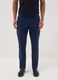 Blue slim-fit stretch cotton chinos_1