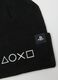 Children&rsquo;s Black Beanie with Playstation Embroidery_2