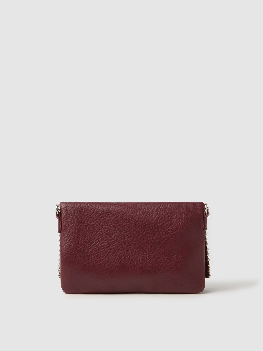 Red Clutch with Chain_1