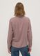 Camicia marrone a quadretti in pura viscosa con colletto classico regular fit_3