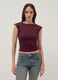 Violettes Top aus Stretchmaterial_2