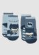Bipack di calze antiscivolo in cotone organico elasticizzato con fantasia Batman_0
