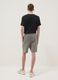 Oversize fit grey pure cotton shorts for boys_1
