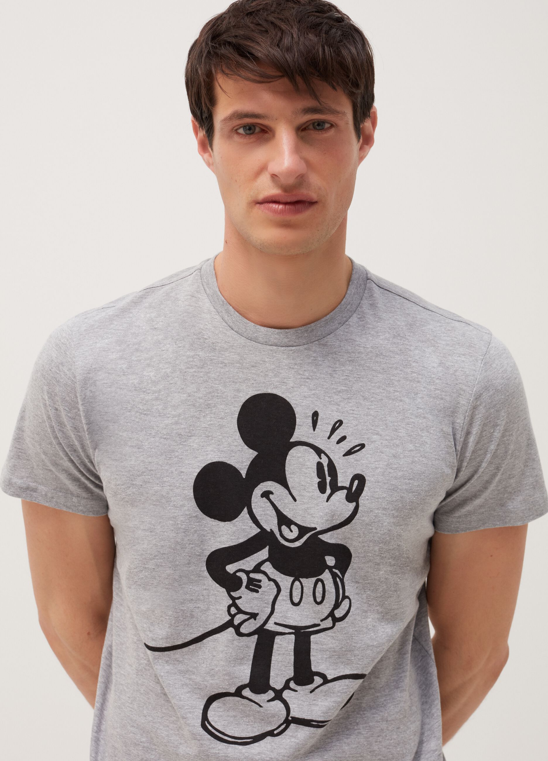 Pijama corto estampado Disney Mickey