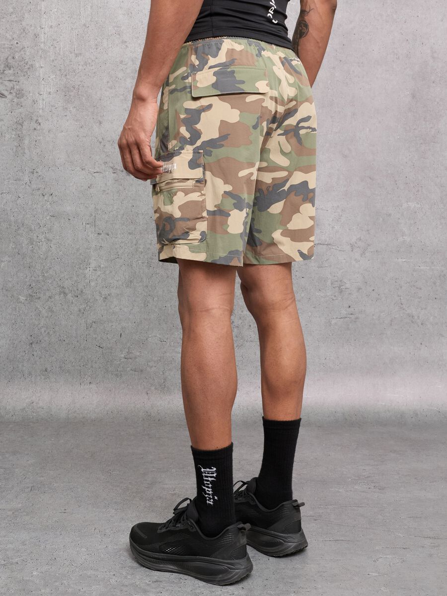 Kombat Active Cargo Shorts Camo_2