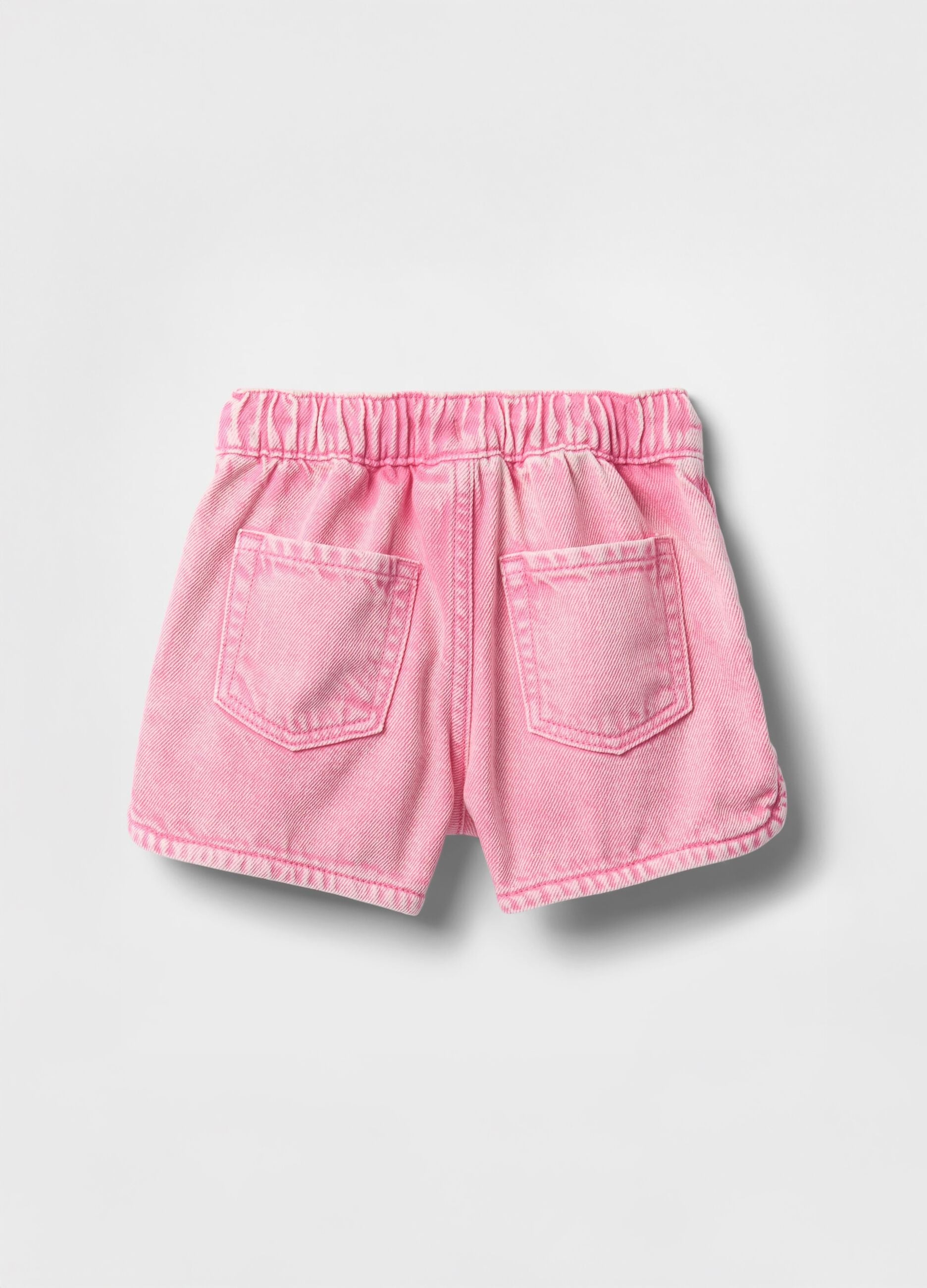 Girls' pink denim shorts by GAP Kids