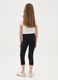 Girls&rsquo; black skinny- leggings in stretch cotton_2