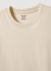 Beige pure cotton T-shirt regular fit_5