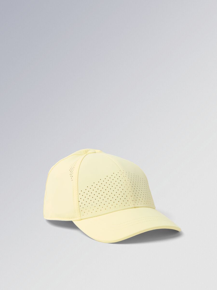 Sportcap ALTAVIA COURT in Gelb aus Stretchmaterial mit Schirm_0
