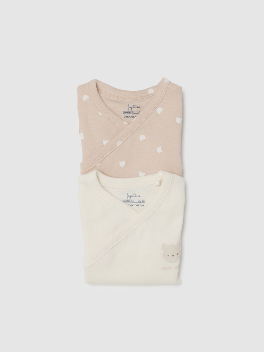 Multicolour pure cotton newborn bodysuit twin pack_3