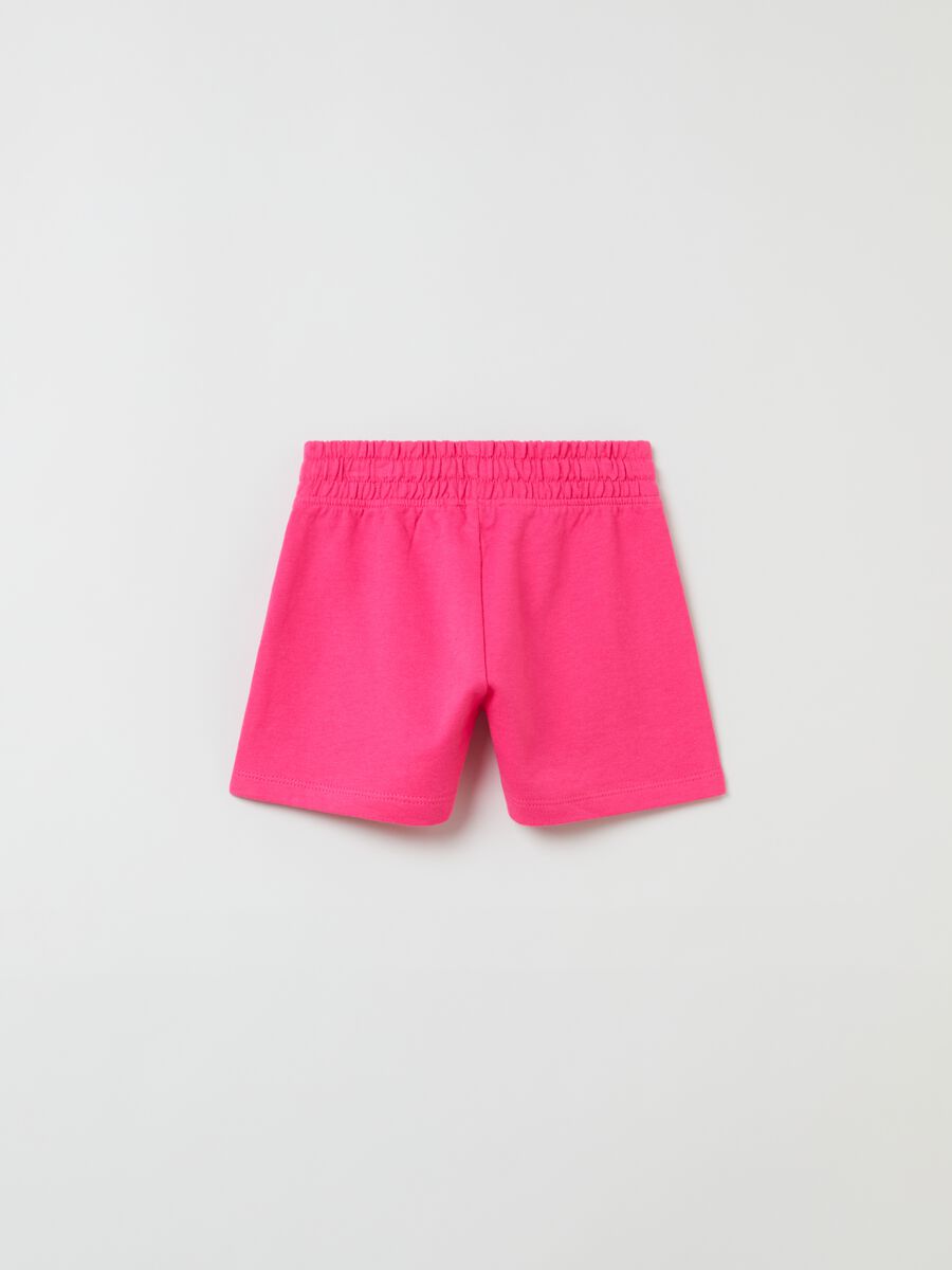 Shorts in French Terry with drawstring_1