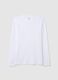 White Regular Fit Pure Cotton T-shirt_4