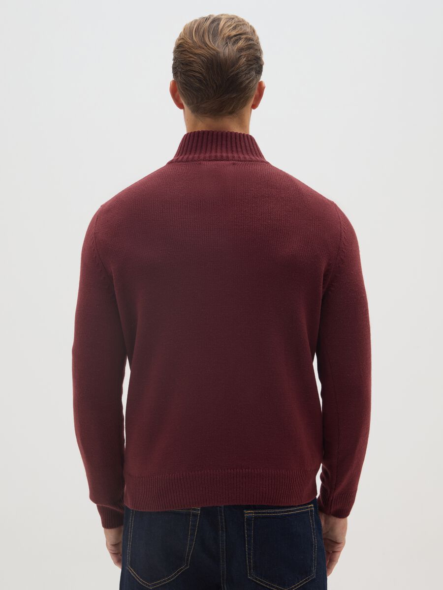 Red Sweater Regular Fit_2