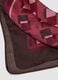 Brown modal and silk-blend scarf with geometric print_2