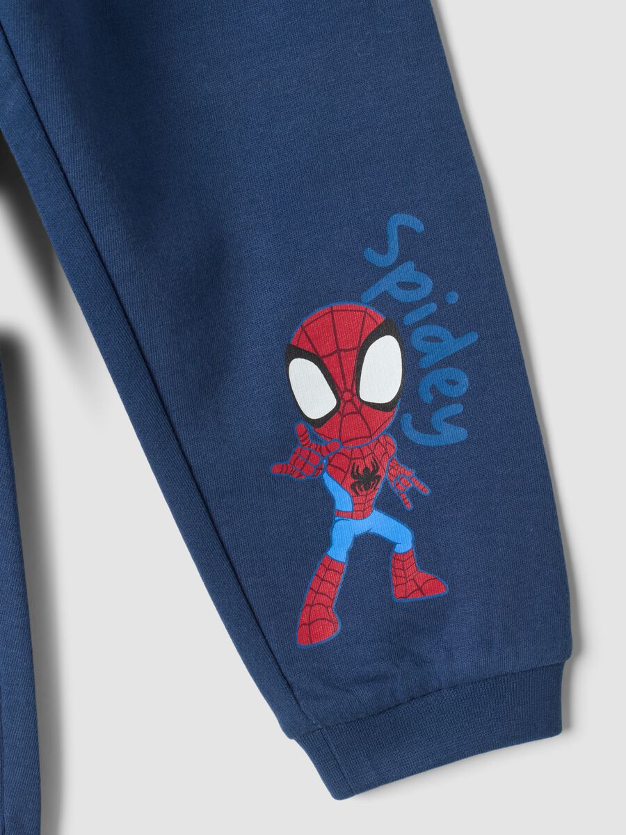 Pigiama blu in puro cotone organico con stampa MARVEL Spider-Man_2