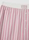 Pink organic cotton striped regular-fit pyjama trousers_2