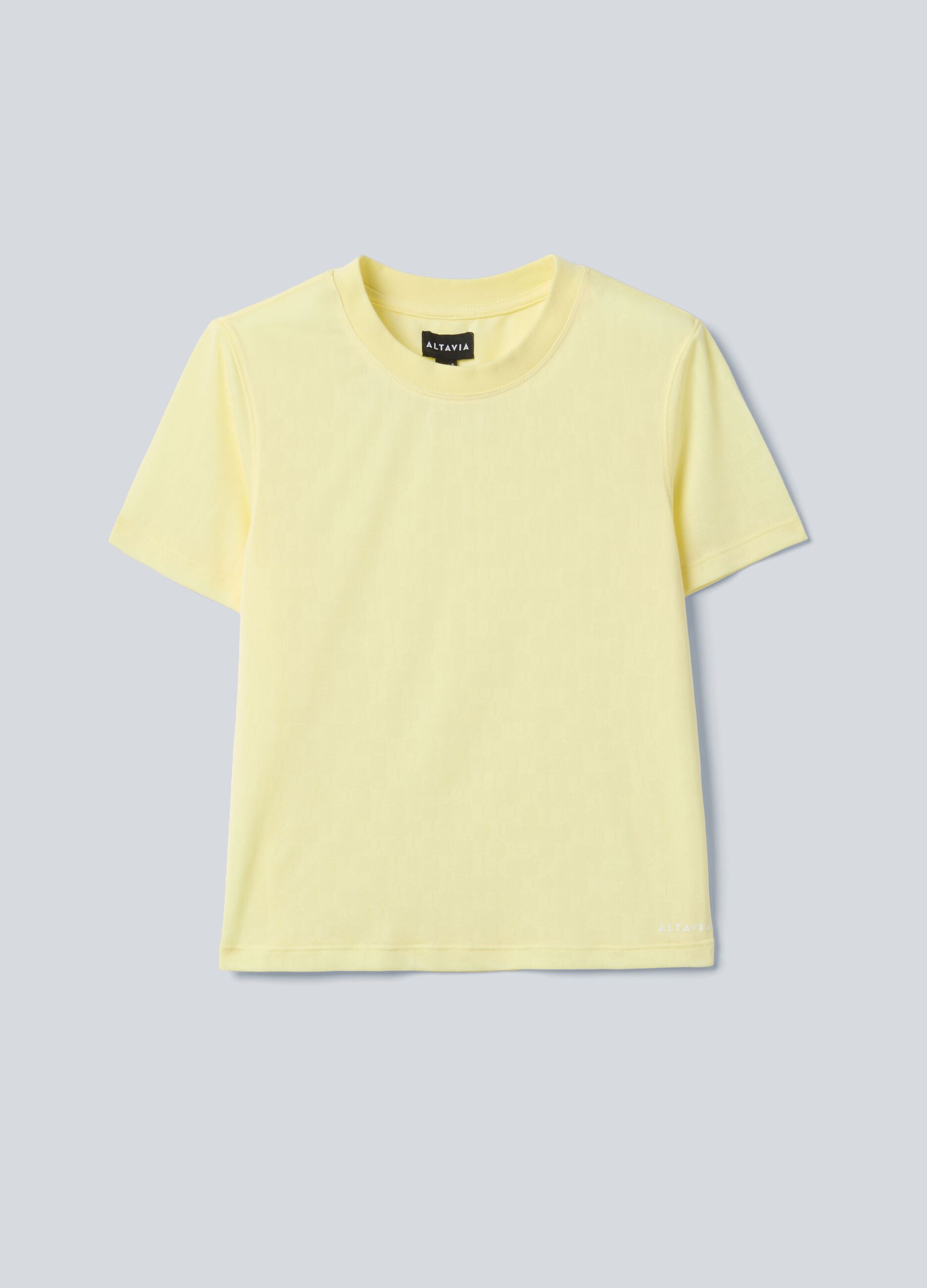 Gelbes technisches Sport-T-Shirt ALTAVIA COURT