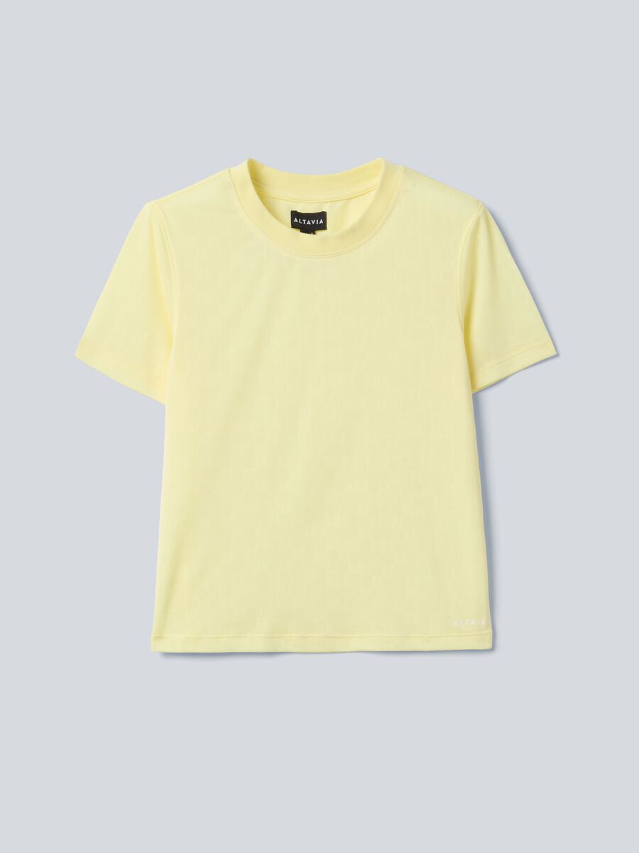 Gelbes technisches Sport-T-Shirt ALTAVIA COURT_4