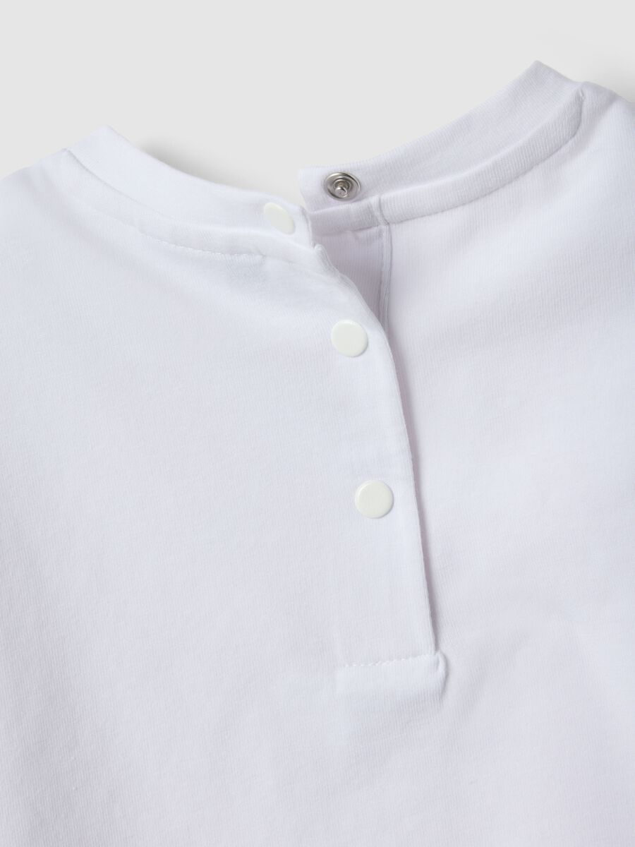 Multicoloured stretch cotton unicorn girl's t-shirt_3