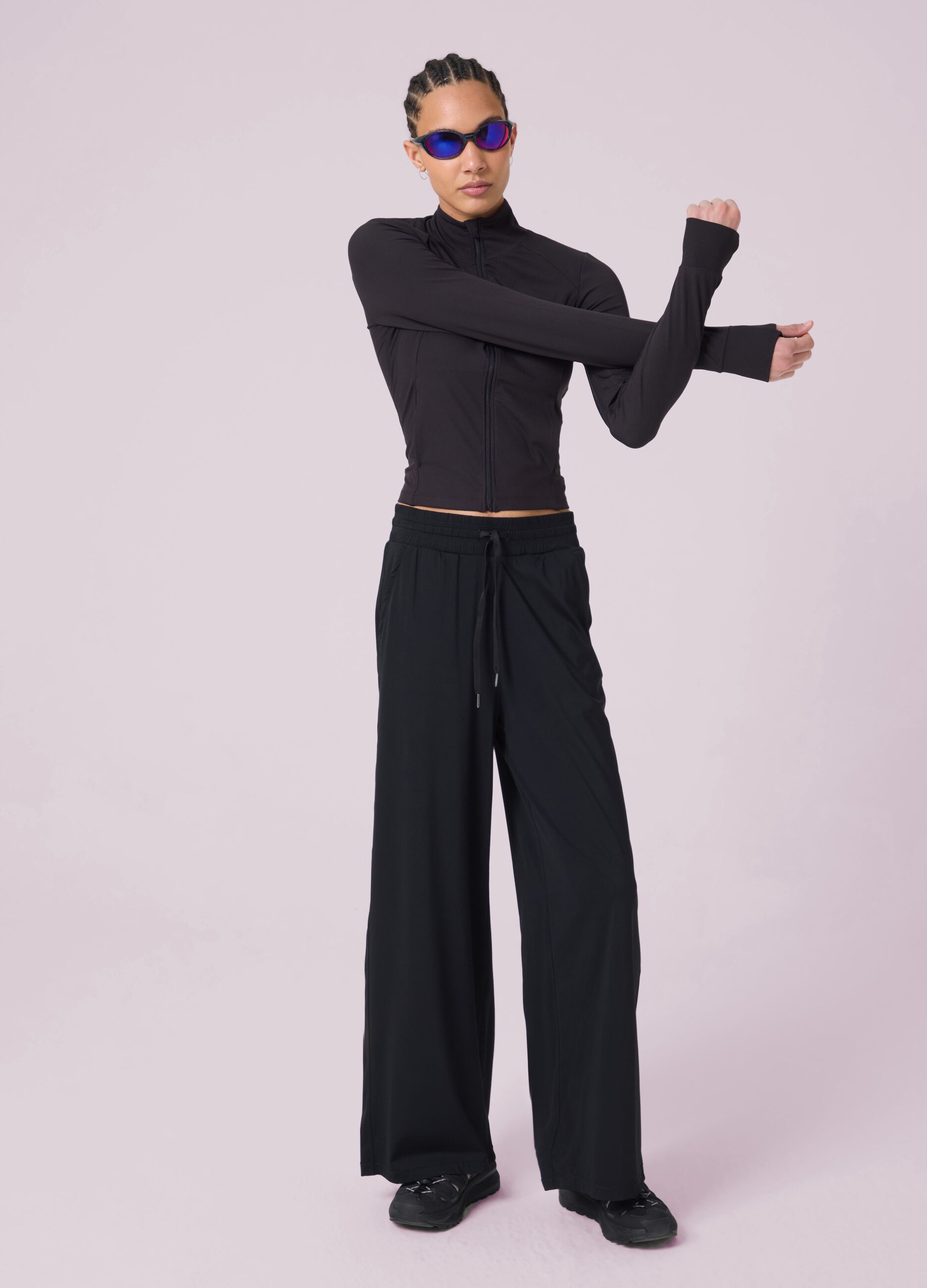 &Alpha;&theta;&lambda;&eta;&tau;&iota;&kappa;ό full-zip &alpha;&pi;ό &epsilon;&lambda;&alpha;&sigma;&tau;&iota;&kappa;ό ύ&phi;&alpha;&sigma;&mu;&alpha; &rho;&iota;&mu;&pi; ALTAVIA STUDIO