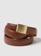 Brown Belt with Gold Buckle_2