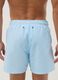 Blue and white striped swim boxers with Donald Duck print_2