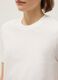 White Short-Sleeved T-Shirt in Pure Italian Cotton_3
