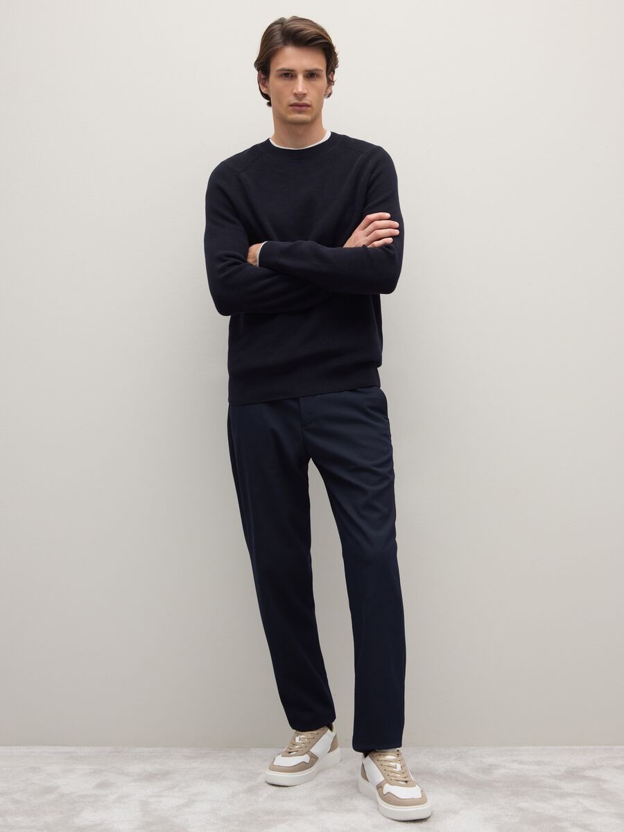 Black Cotton Pullover_2