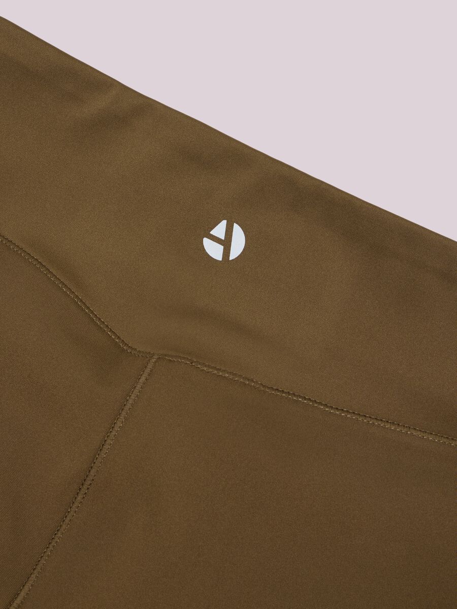 Leggings a vita alta in tessuto tecnico elasticizzato ALTAVIA STUDIO _6