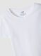 Bipack t-shirt rosa e bianco in puro cotone organico girocollo_2
