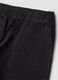 Pantaloni blu in cotone elasticizzato wide leg_1