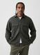 Green cotton-lyocell blend shirt with pockets_0