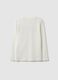 Boys' white pure cotton regular fit t-shirt with print_4