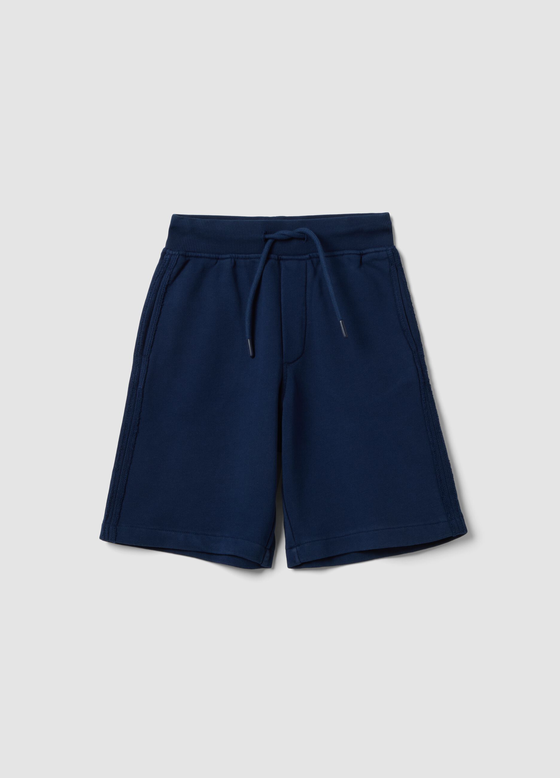 Children's pure cotton blue baggy shorts