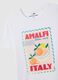White pure cotton regular fit T-shirt_5