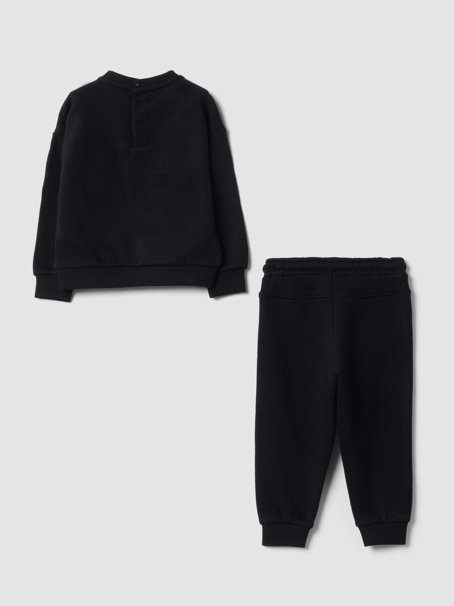 Red and black pure cotton Ducati-themed set, oversized fit_1