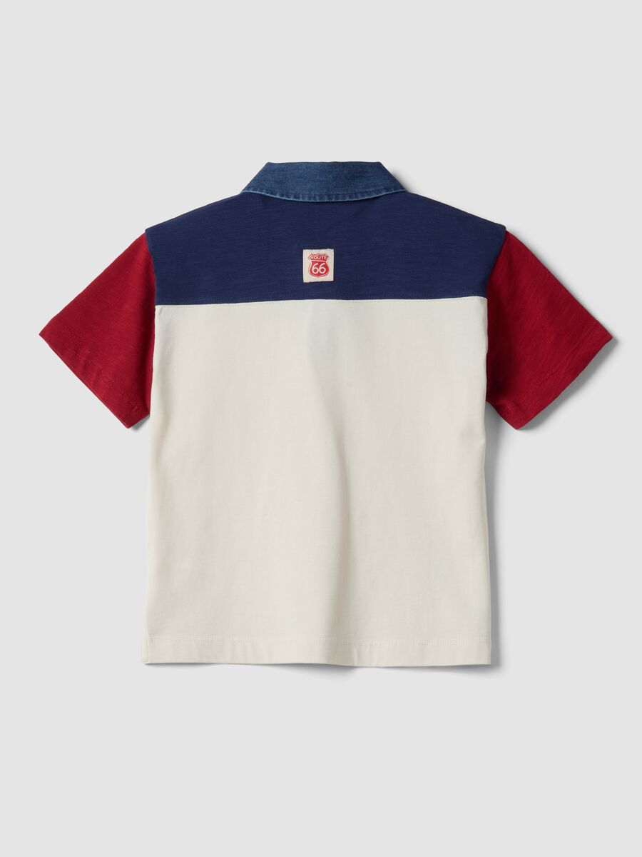 Boys' Multicolour Pure Cotton Polo Shirt &ndash; Oversized Fit_1
